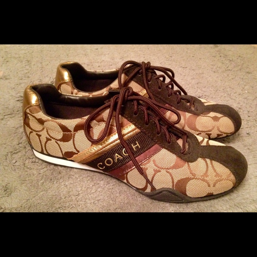 Coach tennis shoes! Never worn!